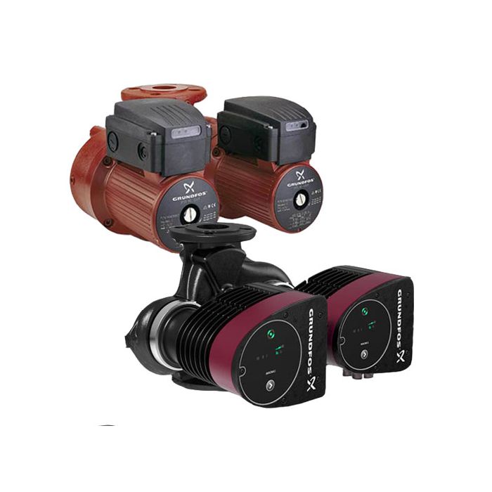 Buy Grundfos UPSD 50-60/4 (280) Twin Head Commercial Circulator 240V ...