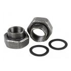 Lowara Cast Iron Pipe Union Kit - 1" to 1/2" (Port Size to Pipe Size) 