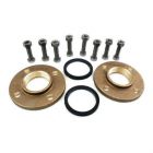 Brass Flange Set (1 1/2" BSPF) for UPS 40-50FN, 40-80F and UP40FB Hot Water Circulators