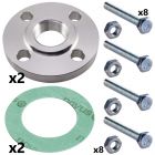 40mm & 65mm Threaded Flange Set for 40mm End Suction Pump Ranges (2 Sets Inc)