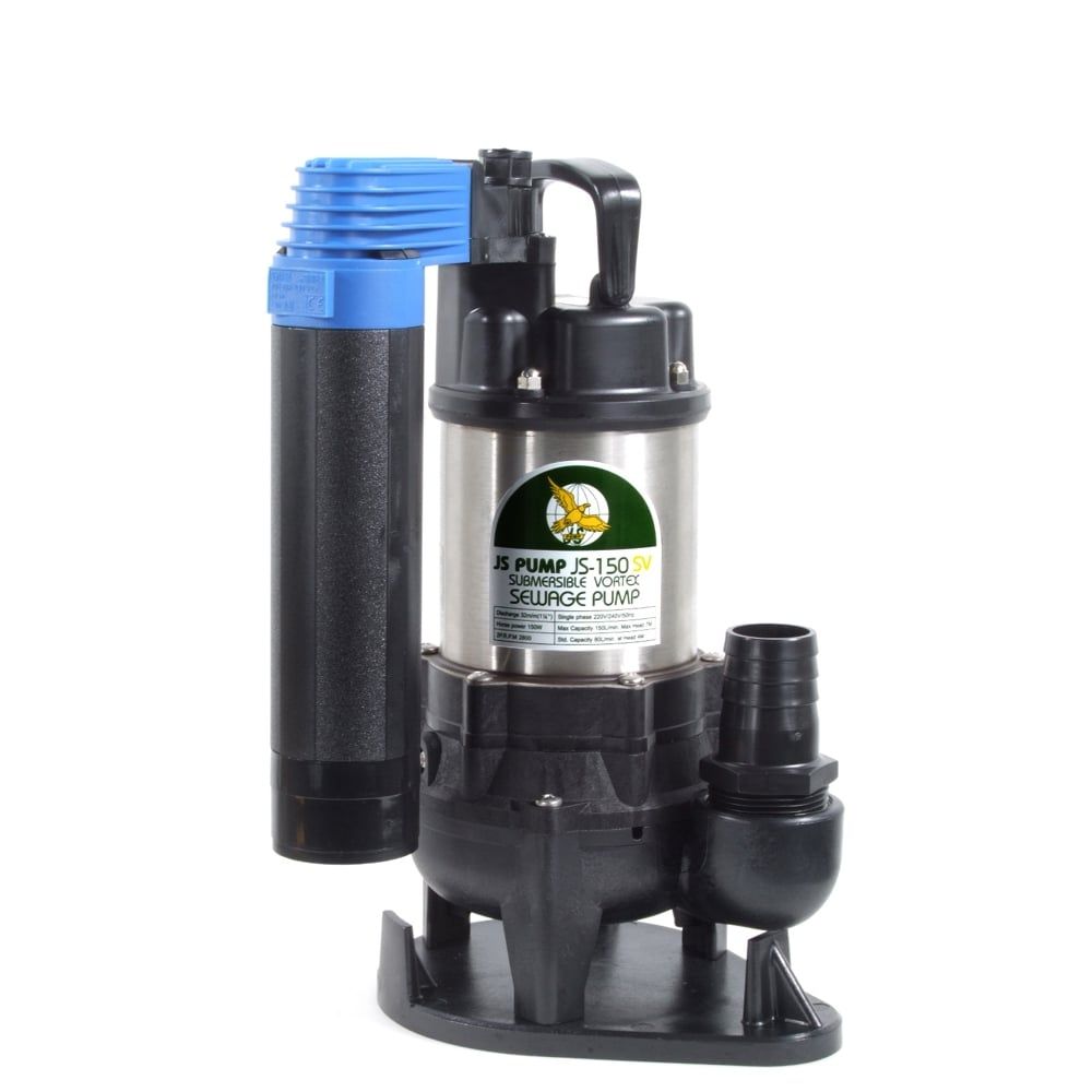 240V Cutter 140 Submersible Foul Water Pump Slurry Sludge Stainless Steel 150 L 