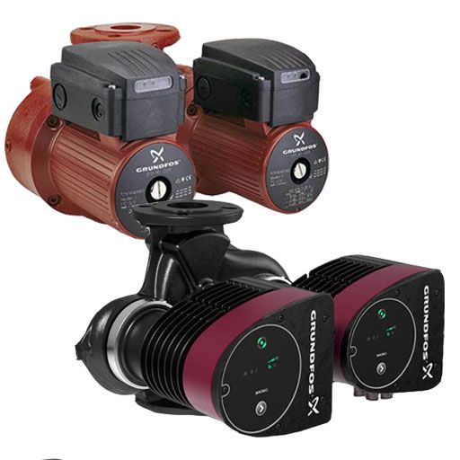 Buy Grundfos UPSD 50-120/2 (280) Twin Head Commercial Circulator 240V ...