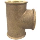 3/4" (20mm) Brass Tee Female x Female x Female