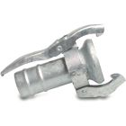 50mm Female Perrot x 50mm Hose Tail Perrot Galvanized Steel Quick Coupler