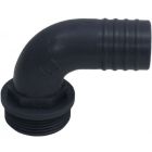 1 1/2" (38mm) RCM male plastic Elbow