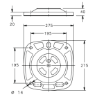 LNE Mounting Base Kit (LNE 32,40,50,65,80,100)