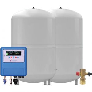 MikroFill MikroPro 400/2 Pressurisation Set With 2 x 400 Litre Vessels And Service Valve