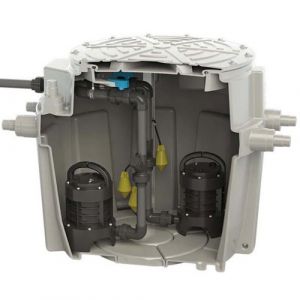 Saniflo Sanifos Vortex 500L Underground Lifting Station 240v (CC: 0022)