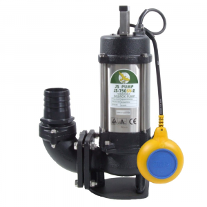 JS 750 SV AUTO - 3" Submersible Sewage & Waste Water Pump With Float Switch 110v