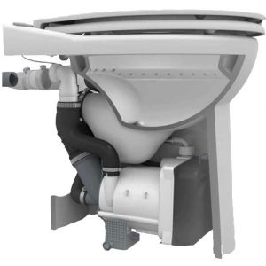 Sanicompact WC with built in macerator