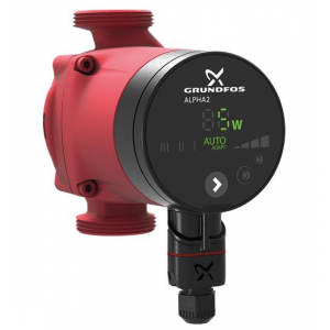Grundfos Alpha2 15-60 (130mm) 1"bsp Domestic Circulator Pump with Auto Adapt 240v