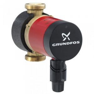 Grundfos UP 20-14 BX PM (110) Brass Comfort Hot Water Circulator Pump 240V (This item is now obsolete, replaced with 15-14BX 99164486)