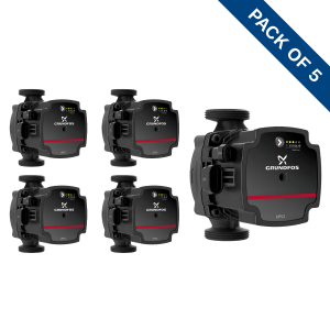 Grundfos UPS3 15-50/65 (130) Domestic Heating Circulator 240v Trade Pack of 5