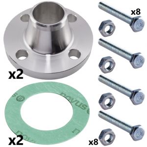 50mm Stainless Steel Weld Neck Flange Set for CRN(E) 15 and CRN(E) 20 Pumps (2 sets inc)