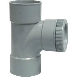 Pvc Inspection Socket buy Inspection access point PVC-U glue socket KOMO