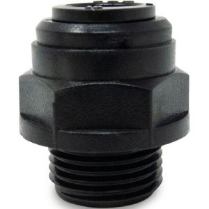 Push In x Male Thread 20 POM Aquaspeed WRAS Adaptor Bush Short