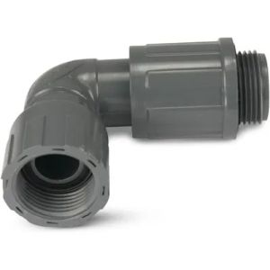Rain Bird Male Thread x Female Thread PVC 10 Bar Type RB1312-010 90° Union Elbow