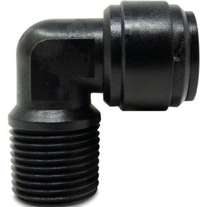 Push In x Male Thread POM WRAS Aquaspeed 90° Adaptor Elbow
