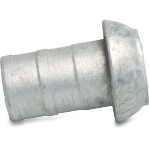 Male Perrot x Perrot Hosetail Galvanised Steel Heavy Model Quick Coupler Adaptor