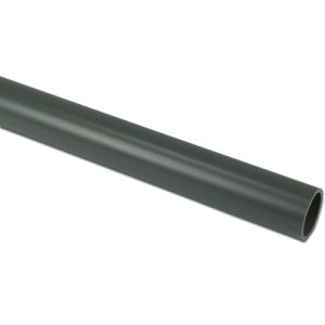 Pressure pipe PVC-U 75 mm x 2,9 mm plain 10bar grey 2m