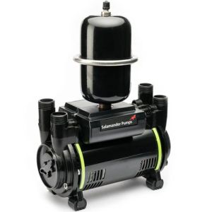 Salamander CT80BU Bathroom 2.6 Bar Twin Universal Bathroom Pump with Noise Vibration Reduction Technology