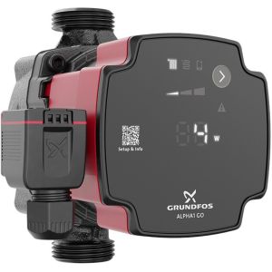 Grundfos Alpha1 GO 20-40 (130mm) Domestic Circulator Pump 240v