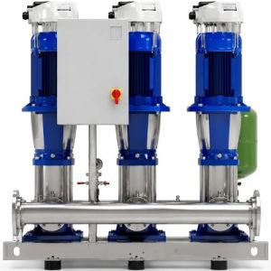 Lowara GHV30/5SV16F022T/4 Three Pump Variable Speed Booster Set With Hydrovar 415v