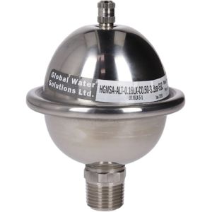 GWS Hydroguard 0.16L 1/2" BSP 4 Bar Pre-Charge Hydraulic Shock Arrestor