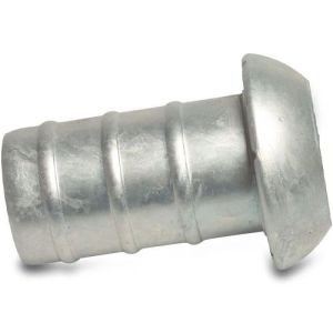 Male Perrot x Hose Tail Perrot Galvanized Steel Quick Coupler