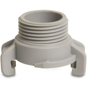 Plastic Quick Coupler With Male Thread 8 Bar