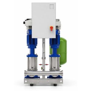 Lowara GHV20/5SV16F022T/2 Twin Pump Variable Speed Booster Set With Hydrovar 240v