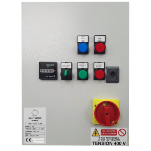 Direct Motor Sewage Control Panel 1 x 400v c/w 1.6A - 8A Overload For Single Pumps