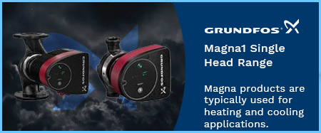 Magna1 Single Head Variable Speed Circulators 240v