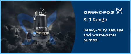 SL1 Sewage Pumps with Auto-Adapt