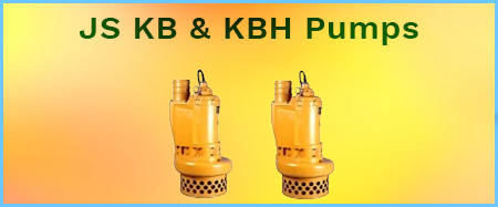 JST KB & KBH (High Head) Heavy Duty Sand, Silt & Slurry Pumps 415V