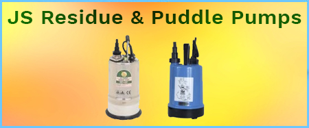 JS Residue / Puddle Pumps 110v & 240v