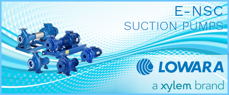 Lowara e-NSC 4 Pole End Suction Pumps