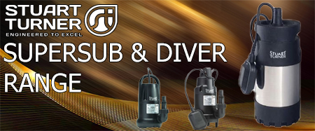 Supersub and Diver Submersible Drainage Pumps