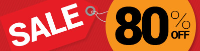 80pc Off Sale Promotion