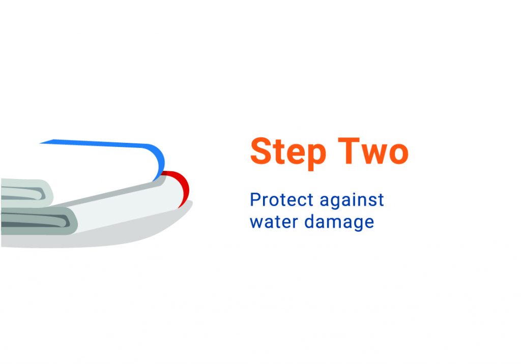 graphic showing you how to bleed a central heating pump