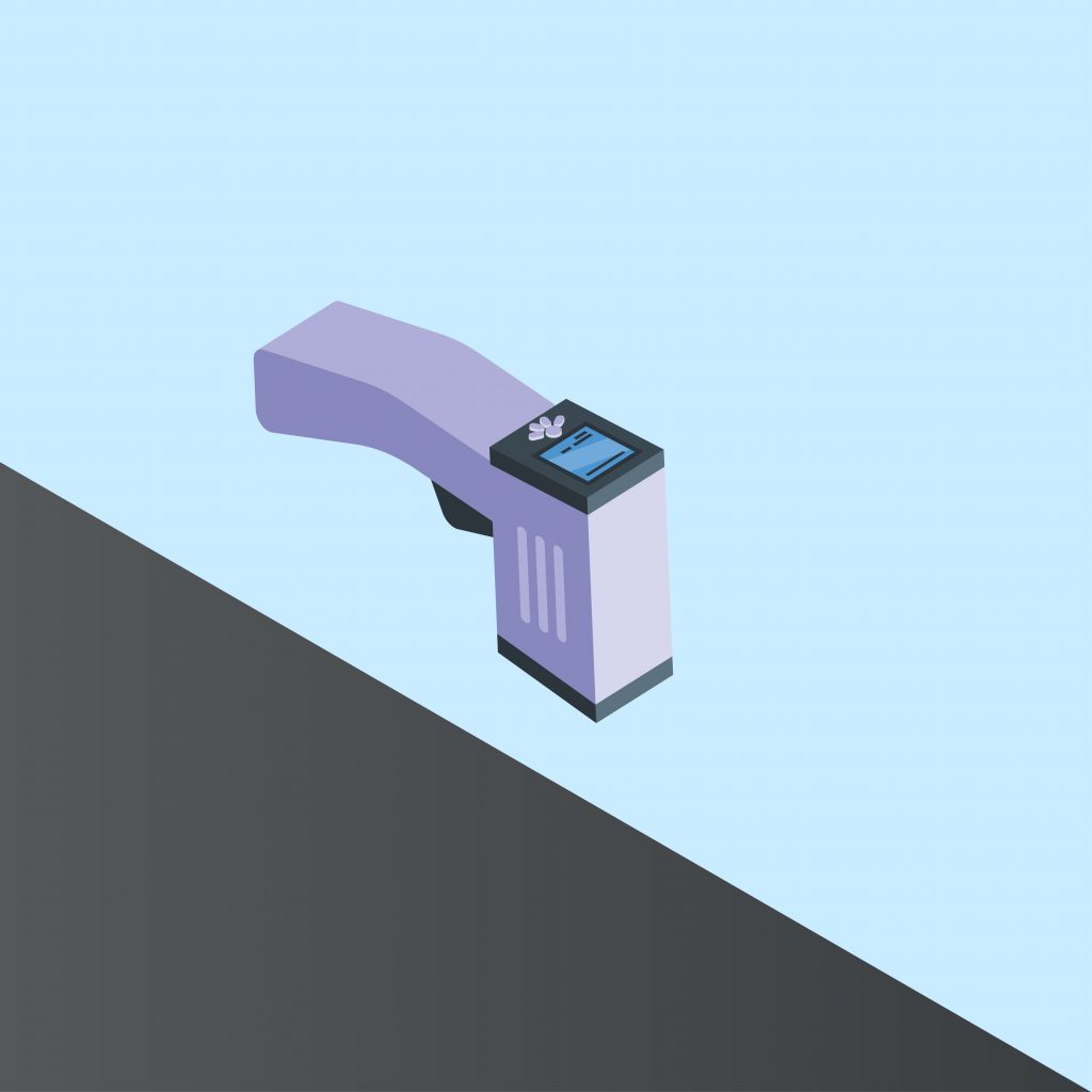 Use cable detector to check for hidden pipes