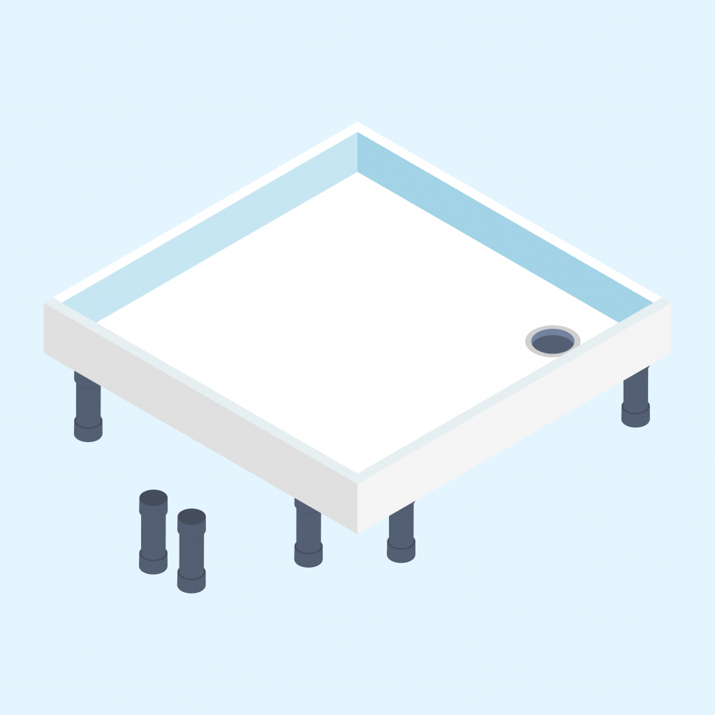 How to Install a Shower Tray Anchor Pumps